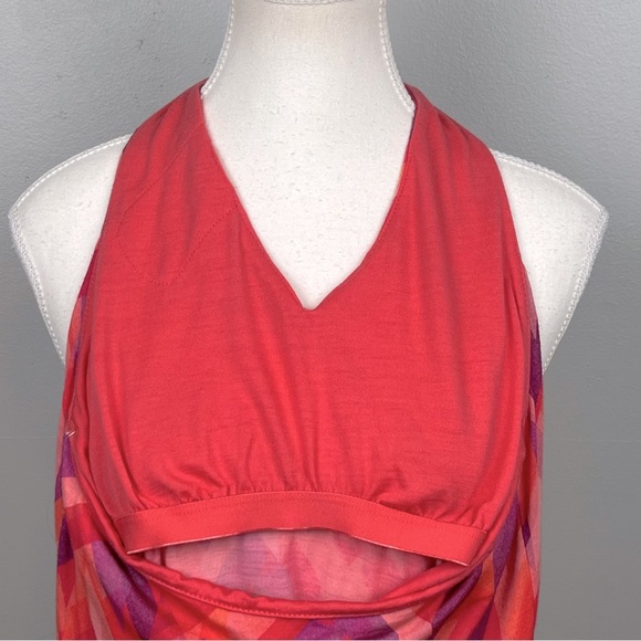 Ibex Kira 100% merino wool tie neck halter dress, small. - Picture 8 of 12